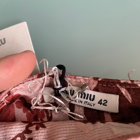 Miu miu floral skirt - Picture 3 of 4